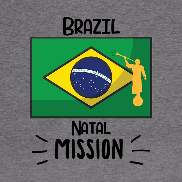 Brazil Natal Mormon LDS Mission Missionary Gift Idea by TruckerJunk